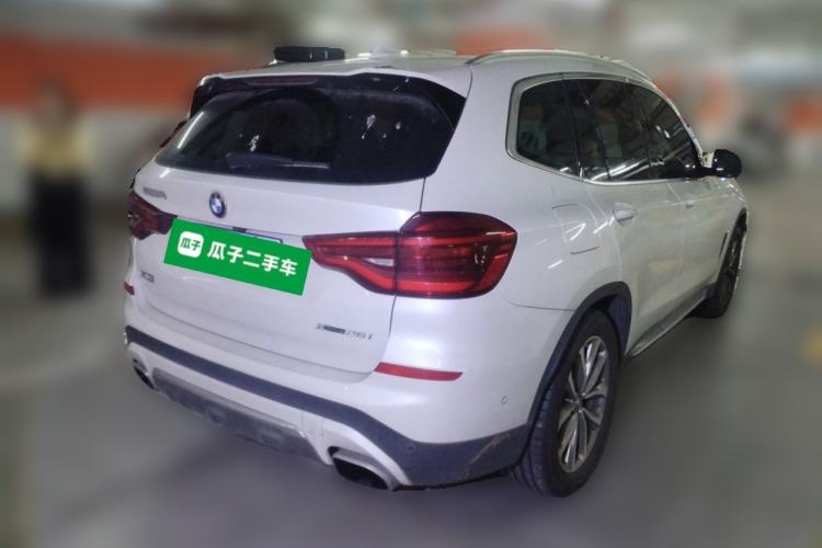 Used BMW X3 2020 xDrive25i Luxury Package Rear Right 45 Deg