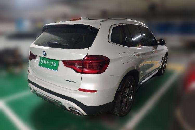 Used BMW X3 2020 xDrive28i Luxury Package Rear Right 45 Deg