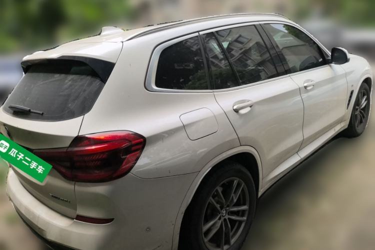 Used BMW X3 2020 xDrive25i M Sport Package Rear Right 45 Deg