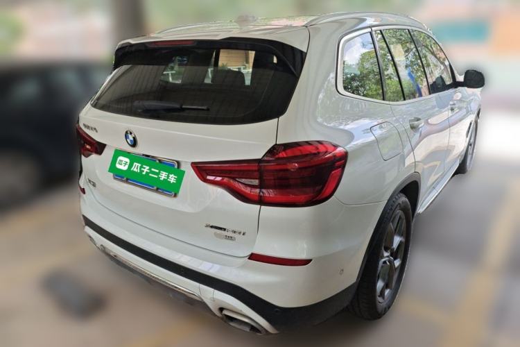 Used BMW X3 2020 xDrive28i Luxury Package Rear Right 45 Deg