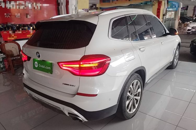Used BMW X3 2020 xDrive25i Luxury Package Rear Right 45 Deg