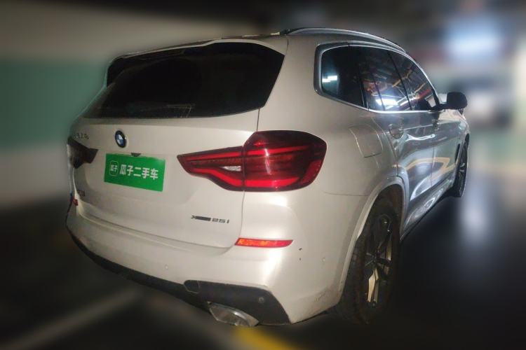 Used BMW X3 2020 xDrive25i M Sport Package Rear Right 45 Deg