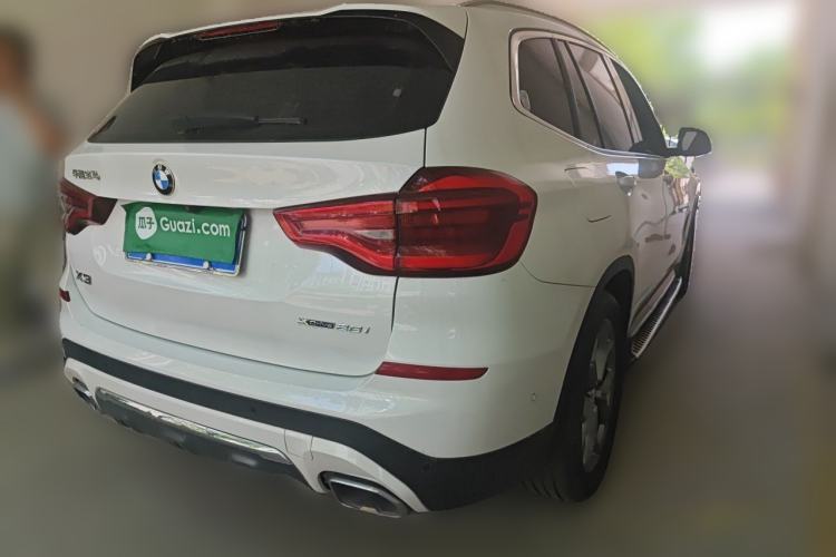 Used BMW X3 2020 xDrive28i Luxury Package Rear Right 45 Deg
