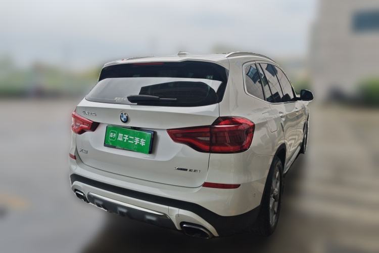 Used BMW X3 2020 xDrive28i Luxury Package Rear Right 45 Deg