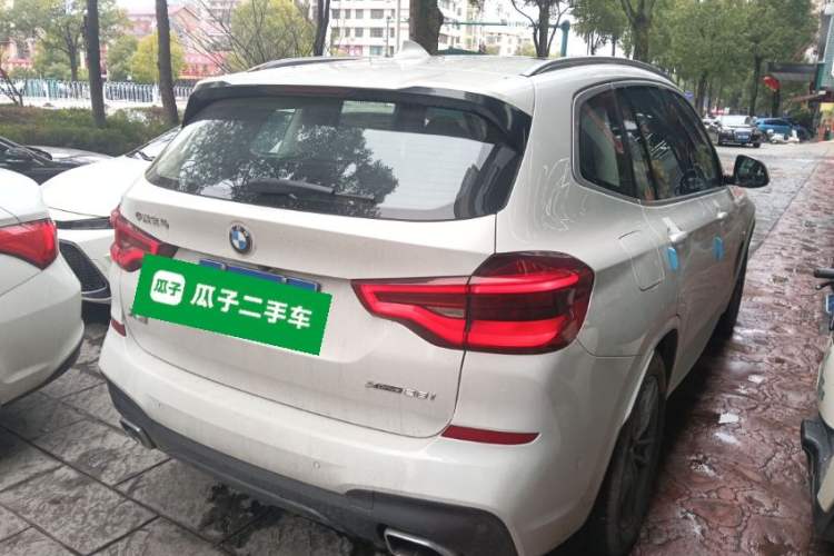 Used BMW X3 2020 xDrive28i M Sport Package Rear Right 45 Deg