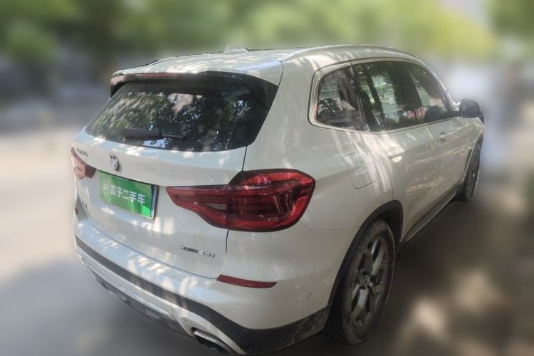 Used BMW X3 2020 xDrive28i Luxury Package Rear Right 45 Deg