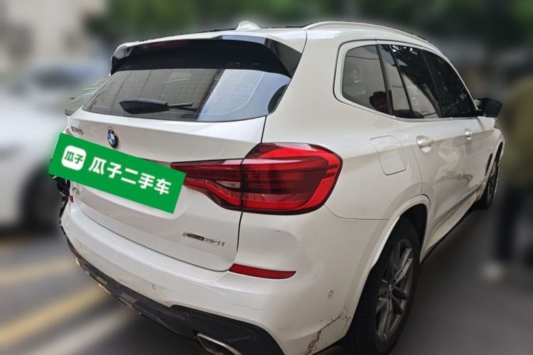 Used BMW X3 2020 xDrive25i M Sport Package Rear Right 45 Deg