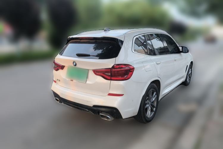Used BMW X3 2020 xDrive28i M Sport Package Rear Right 45 Deg