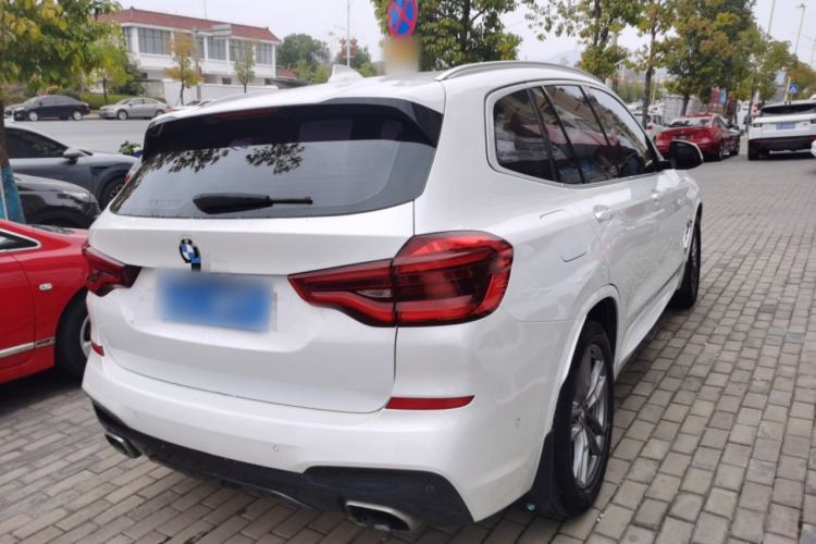 Used BMW X3 2020 xDrive28i M Sport Package Rear Right 45 Deg