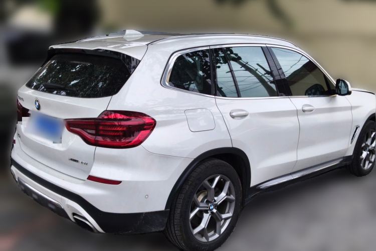 Used BMW X3 2020 xDrive28i Luxury Package Rear Right 45 Deg