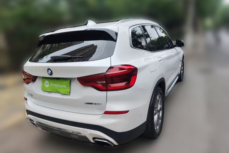 Used BMW X3 2020 xDrive28i Luxury Package Rear Right 45 Deg