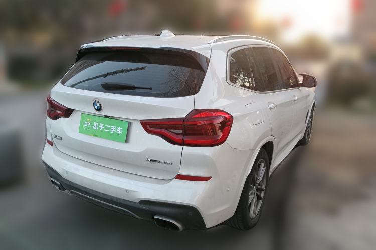 Used BMW X3 2020 xDrive28i M Sport Package Rear Right 45 Deg