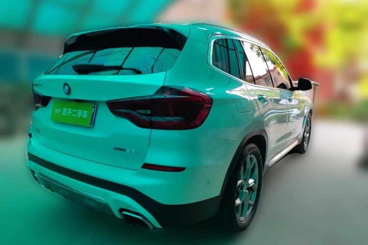 Used BMW X3 2020 xDrive28i Luxury Package Rear Right 45 Deg