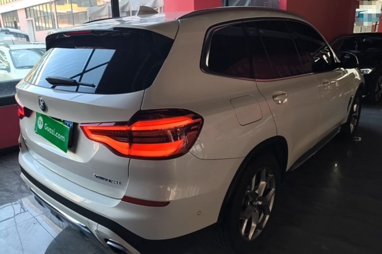 Used BMW X3 2020 xDrive28i Luxury Package Rear Right 45 Deg
