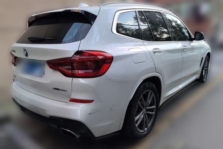Used BMW X3 2020 xDrive28i M Sport Package Rear Right 45 Deg