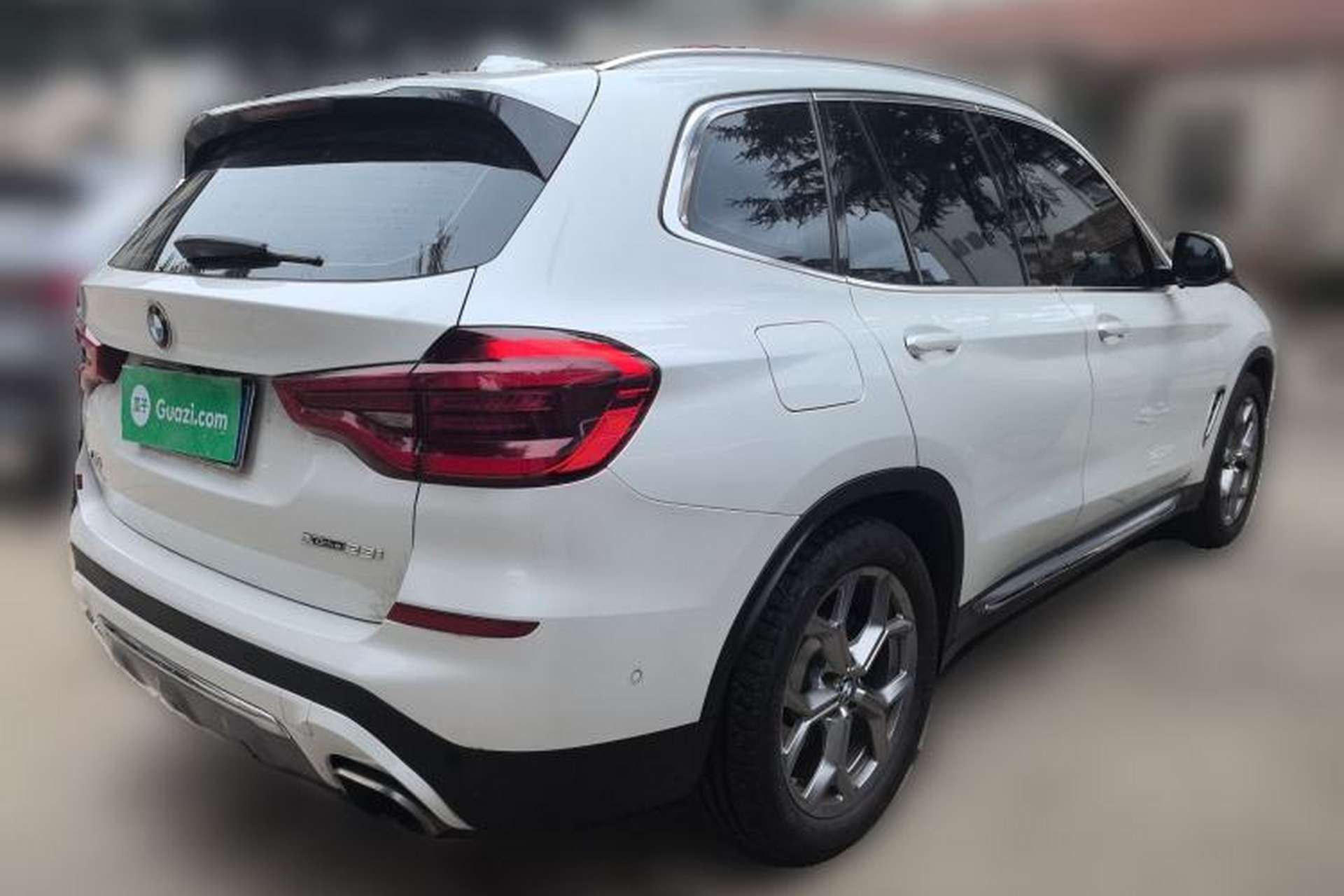 Used BMW X3 2020 xDrive28i Luxury Package Rear Right 45 Deg