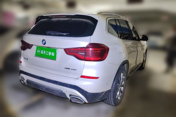Used BMW X3 2020 xDrive25i Luxury Package Rear Right 45 Deg