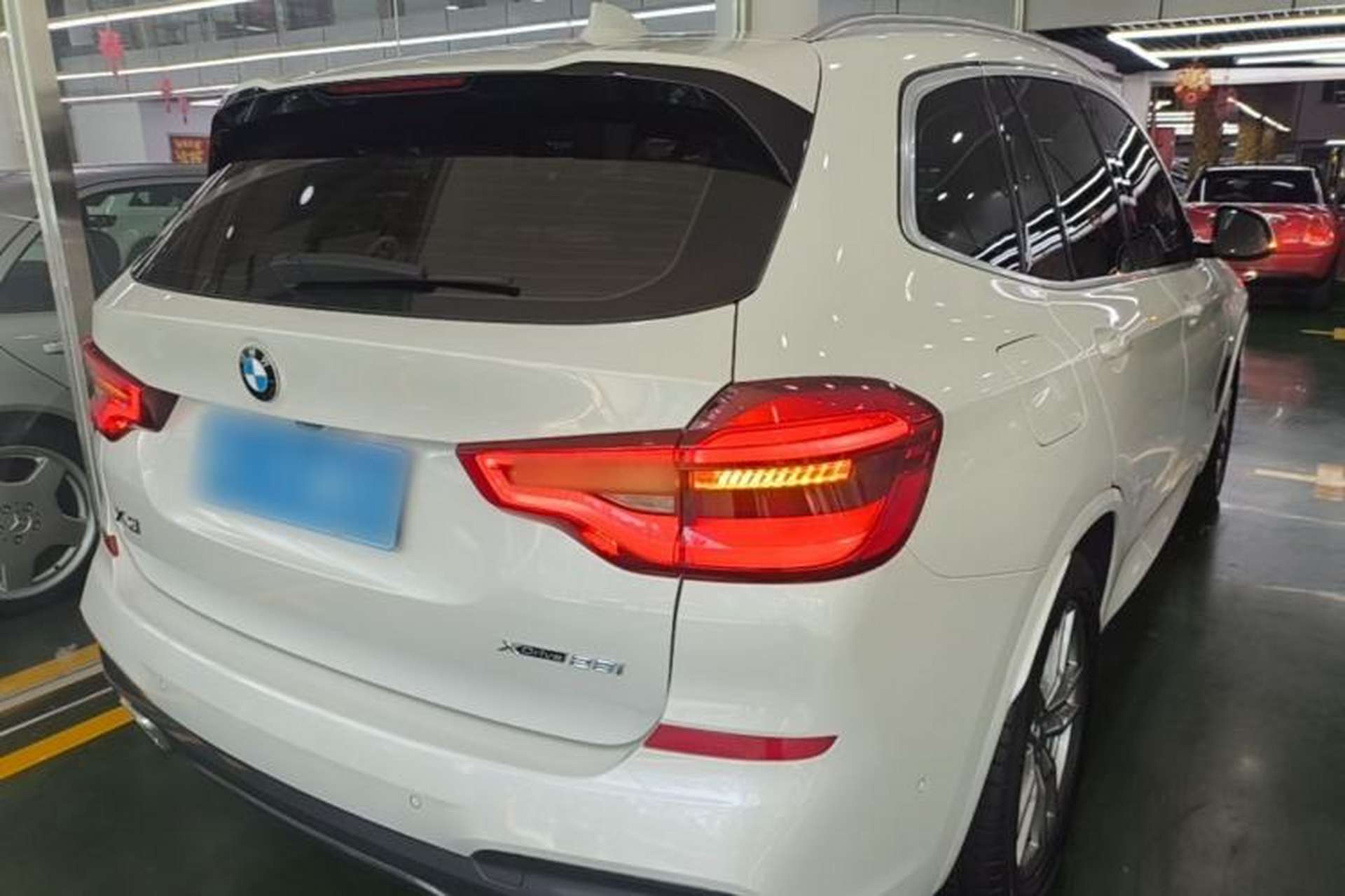 Used BMW X3 2020 xDrive28i M Sport Package Rear Right 45 Deg