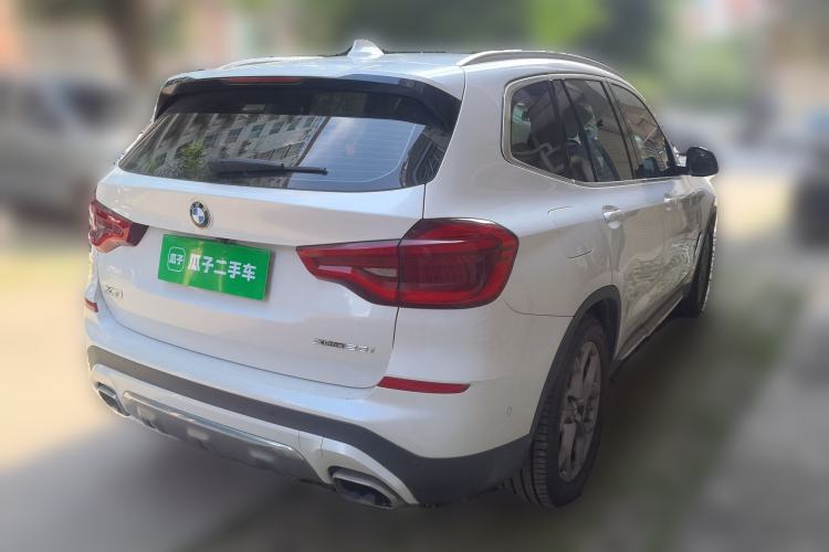 Used BMW X3 2020 xDrive28i Luxury Package Rear Right 45 Deg