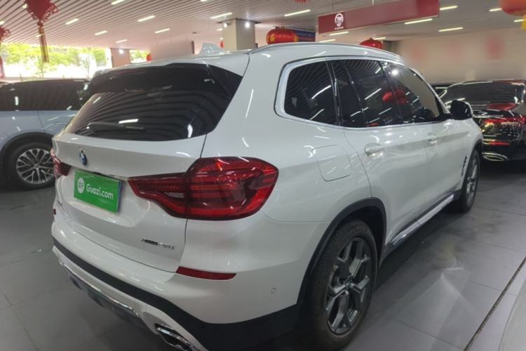 Used BMW X3 2020 xDrive28i Luxury Package Rear Right 45 Deg