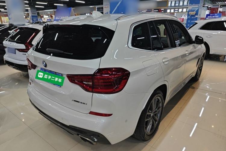 Used BMW X3 2020 xDrive28i M Sport Package Rear Right 45 Deg