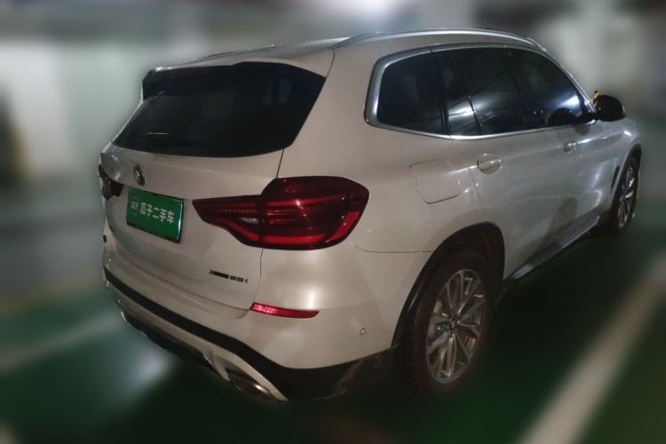 Used BMW X3 2020 xDrive25i Luxury Package Rear Right 45 Deg