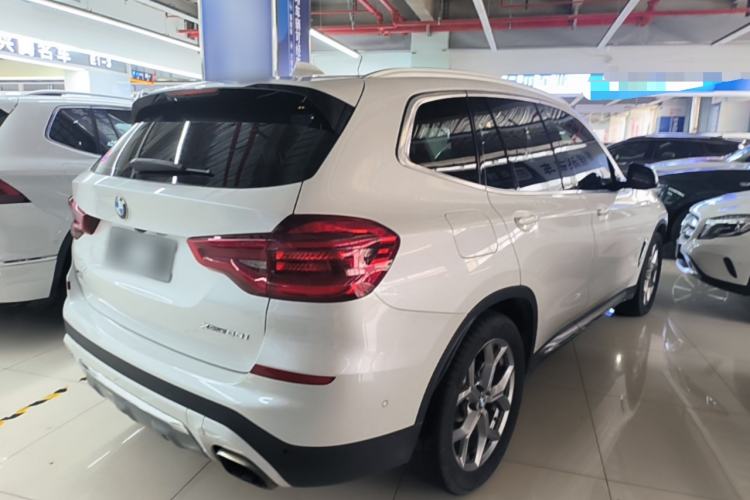 Used BMW X3 2020 xDrive28i Luxury Package Rear Right 45 Deg