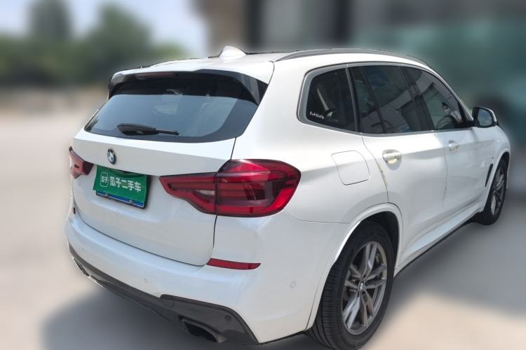 Used BMW X3 2020 xDrive28i M Sport Package Rear Right 45 Deg