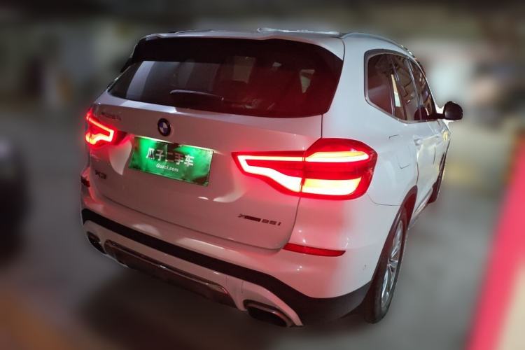 Used BMW X3 2020 xDrive25i Luxury Package Rear Right 45 Deg