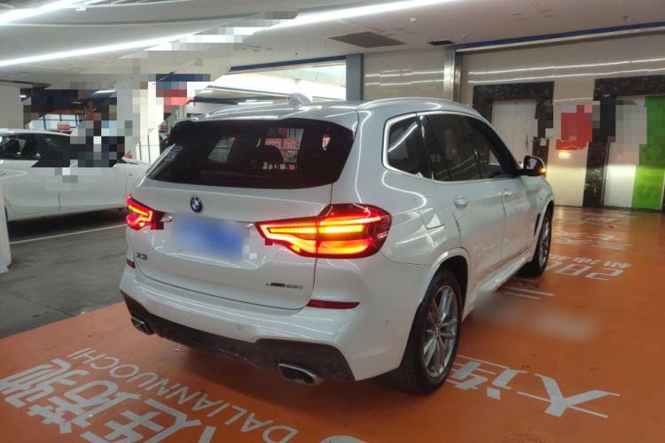 Used BMW X3 2020 xDrive28i M Sport Package Rear Right 45 Deg