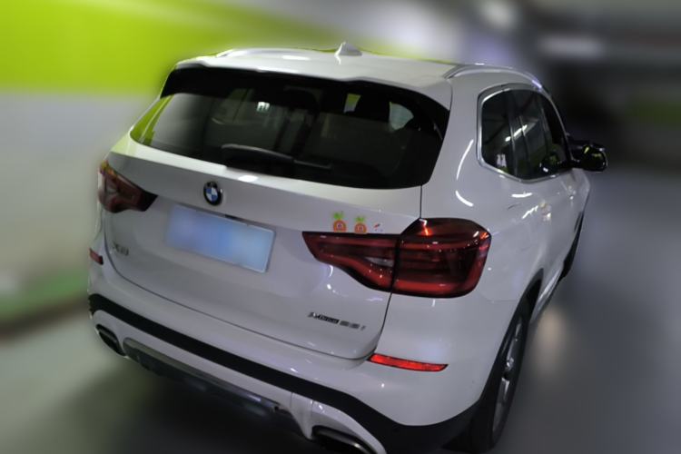 Used BMW X3 2020 xDrive28i Luxury Package Rear Right 45 Deg