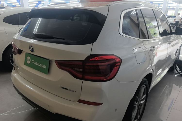 Used BMW X3 2020 xDrive25i M Sport Package Rear Right 45 Deg