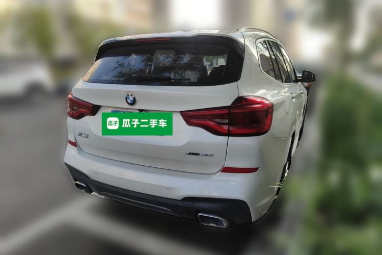 Used BMW X3 2020 xDrive28i M Sport Package Rear Right 45 Deg