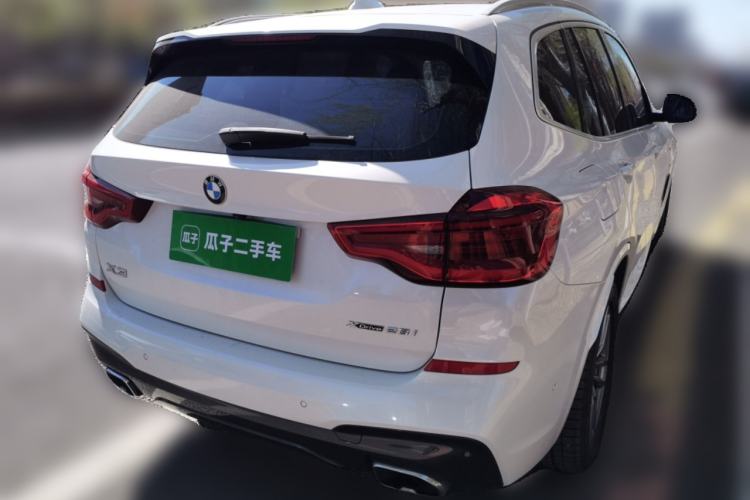 Used BMW X3 2020 xDrive28i M Sport Package Rear Right 45 Deg