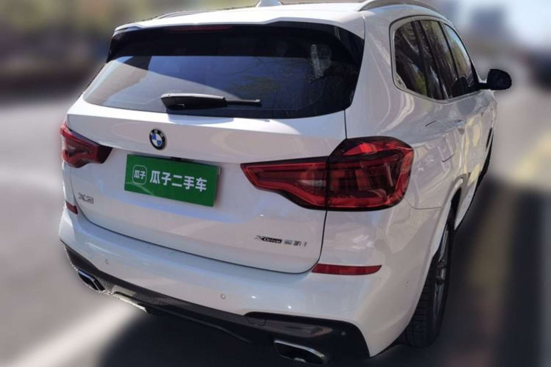 Used BMW X3 2020 xDrive28i M Sport Package Rear Right 45 Deg