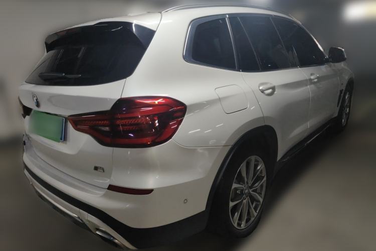 Used BMW X3 2020 xDrive25i Luxury Package Rear Right 45 Deg