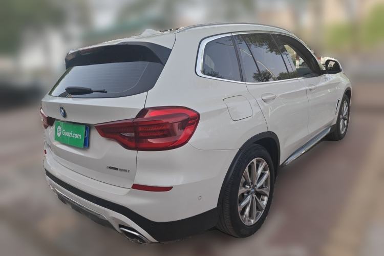 Used BMW X3 2020 xDrive25i Luxury Package Rear Right 45 Deg