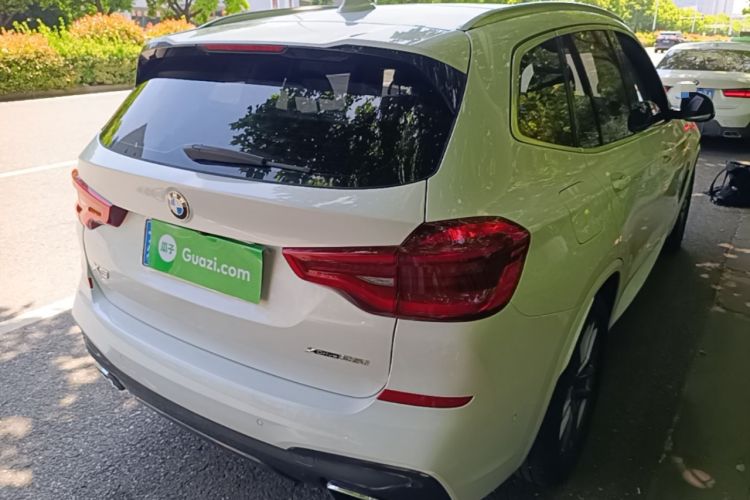 Used BMW X3 2020 xDrive25i M Sport Package Rear Right 45 Deg