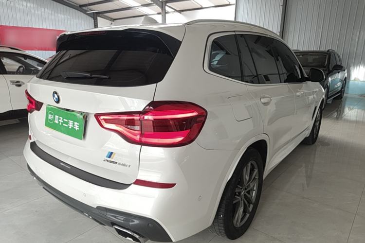 Used BMW X3 2020 xDrive28i M Sport Package Rear Right 45 Deg