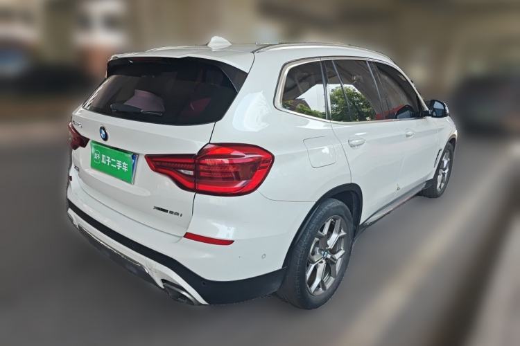 Used BMW X3 2020 xDrive28i Luxury Package Rear Right 45 Deg