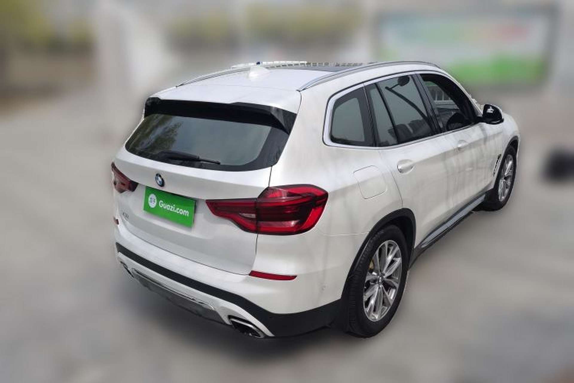 Used BMW X3 2020 xDrive25i Luxury Package Rear Right 45 Deg