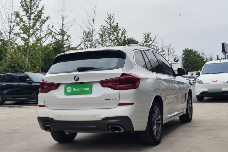 Used BMW X3 2020 xDrive28i M Sport Package Rear Right 45 Deg