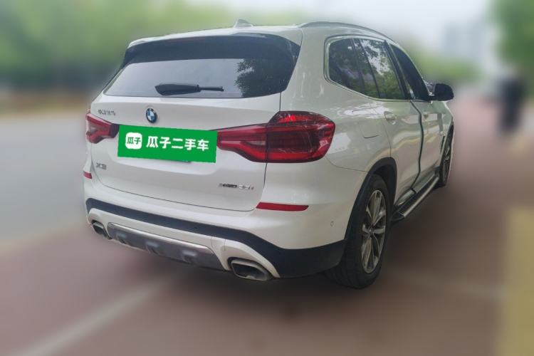 Used BMW X3 2020 xDrive25i Luxury Package Rear Right 45 Deg