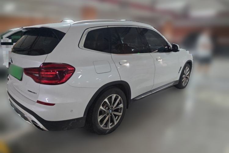 Used BMW X3 2020 xDrive25i Luxury Package Rear Right 45 Deg