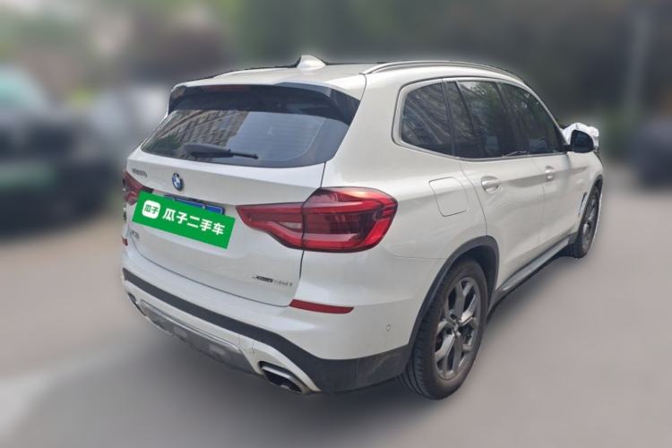 Used BMW X3 2020 xDrive28i Luxury Package Rear Right 45 Deg