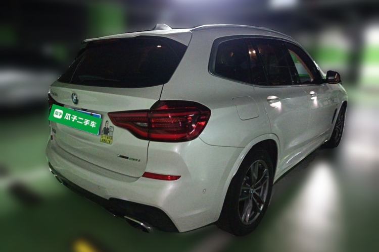 Used BMW X3 2020 xDrive28i M Sport Package Rear Right 45 Deg