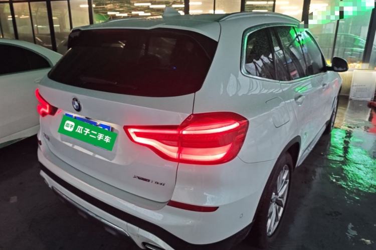 Used BMW X3 2020 xDrive25i Luxury Package Rear Right 45 Deg