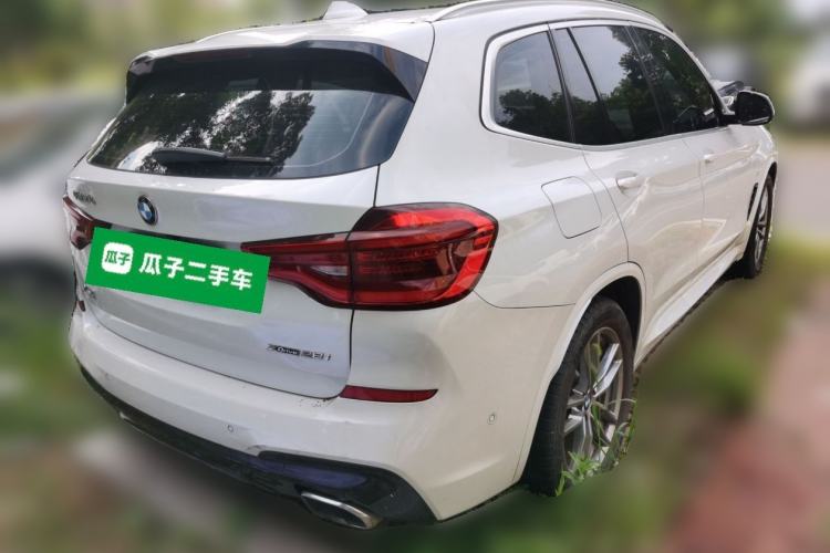 Used BMW X3 2020 xDrive28i M Sport Package Rear Right 45 Deg