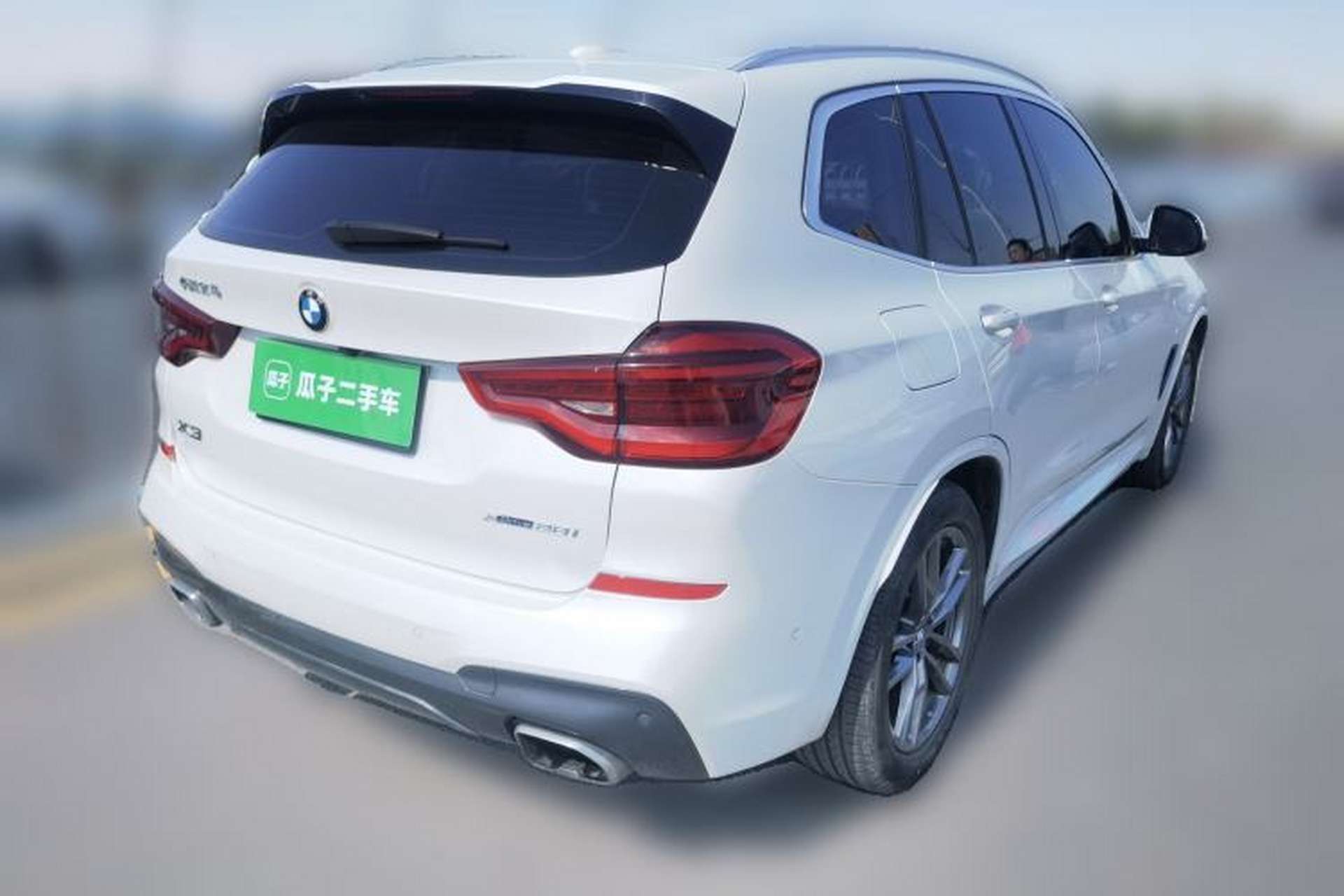 Used BMW X3 2020 xDrive28i M Sport Package Rear Right 45 Deg