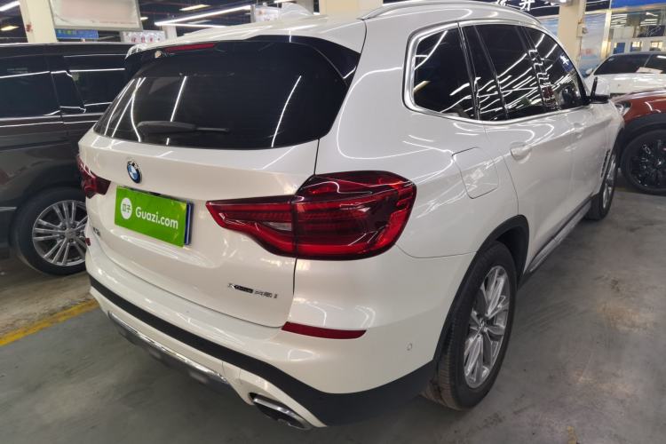 Used BMW X3 2020 xDrive25i Luxury Package Rear Right 45 Deg
